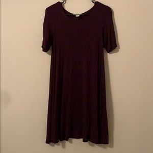 Purple dress